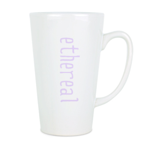 Чашка Латте с принтом Ethereal ( Неземная )