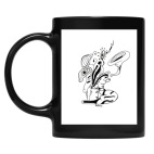 Кружка цветная UV-DTF