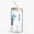 Банка с бамбуковой крышкой