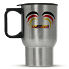 Кружка-термос металлик Я люблю тебя по-немецки