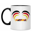 Кружка двухцветная