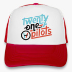 Кепка Trucker, красная Twenty One Pilots