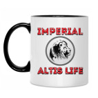 Кружка двухцветная