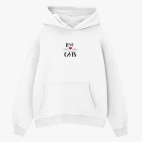 Толстовка худи оверсайз