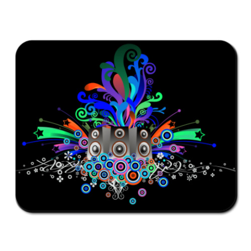 Коврик для мыши с принтом  Circles