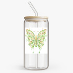 Банка с бамбуковой крышкой