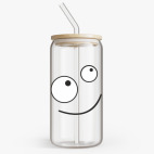 Банка с бамбуковой крышкой