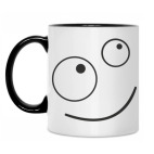 Кружка двухцветная