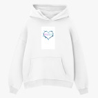 Толстовка худи оверсайз