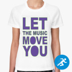 Женская спортивная футболка