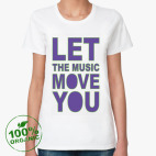 Женская футболка органик