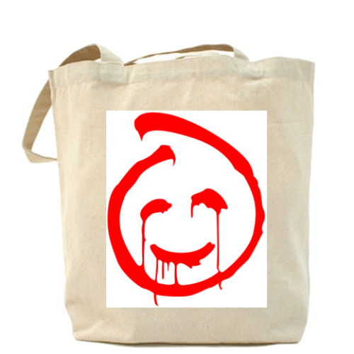 Сумка шоппер с принтом Red John