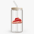 Банка с бамбуковой крышкой