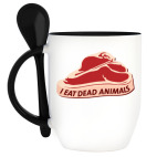 Кружка с ложкой