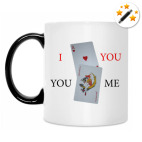 Кружка-хамелеон