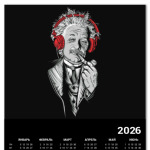 Albert Einstein relaxed