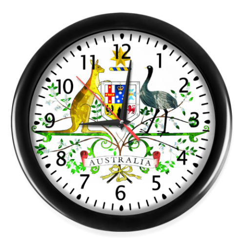 Настенные часы Герб Австралии