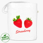 Сумка шоппер Клубника