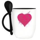 Кружка с ложкой