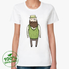 Женская футболка органик