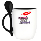 Кружка с ложкой