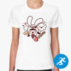 Женская спортивная футболка