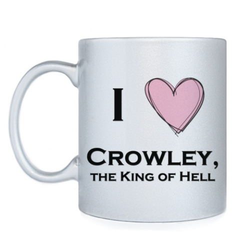 Кружка I love Crowley