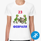 Женская спортивная футболка