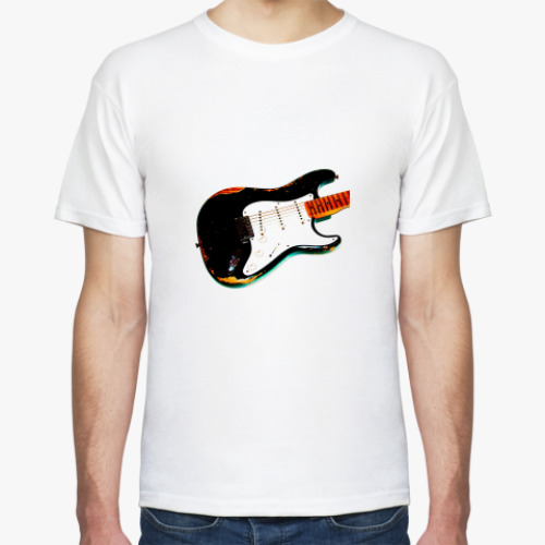 Футболка с принтом Psychedelic Strat