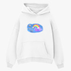 Толстовка худи оверсайз