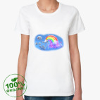 Женская футболка органик