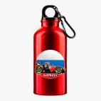 Металлическая бутылка 400 мл UV-DTF