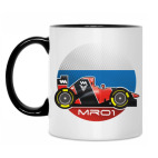 Кружка двухцветная