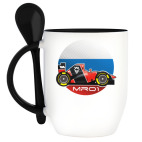 Кружка с ложкой