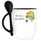 Кружка с ложкой