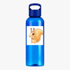 Прозрачная спортивная бутылка