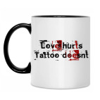 Кружка двухцветная