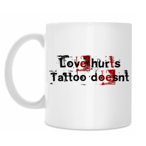 Кружка Love hurts