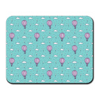 Hot Air Balloon in the Clouds