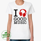 Женская футболка органик