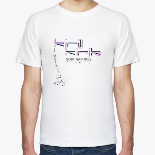 Футболка с принтом KIRILL KIRIK NOIR