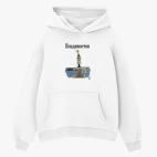 Толстовка худи оверсайз