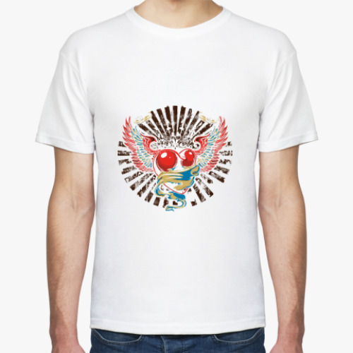 Футболка с принтом Сердце