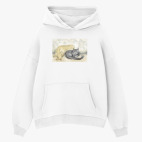 Толстовка худи оверсайз