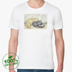 Мужская футболка органик