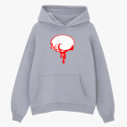 Толстовка худи оверсайз