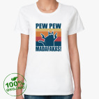 Женская футболка органик