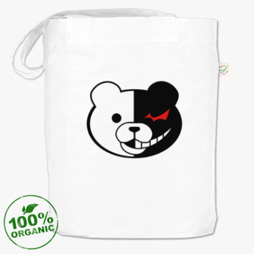 Сумка шоппер с принтом Dangan Ronpa Мономишка