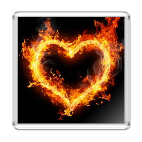 Магнит  Огненное сердце