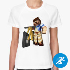 Женская спортивная футболка